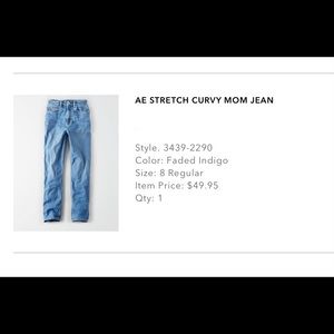 American Eagle Mom Jeans